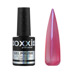 Гель-лак Oxxi Professional Crystal Glass 007 витражный розовый 10 мл