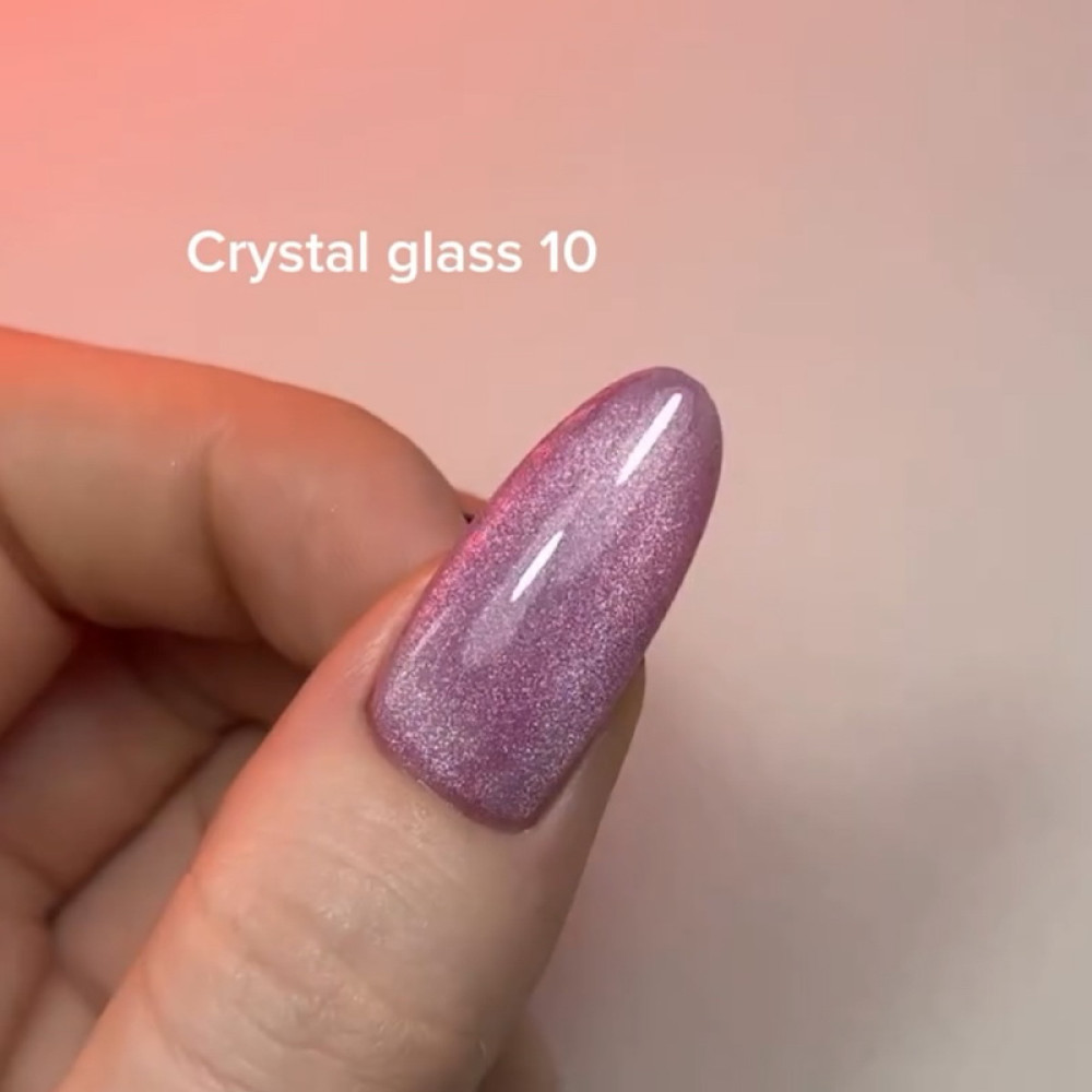 Гель-лак Oxxi Professional Crystal Glass 010 вітражний 10 мл