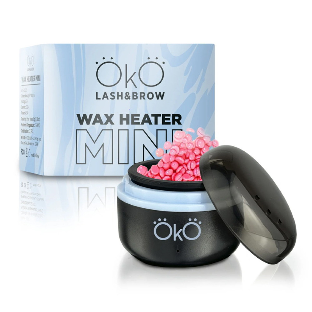 Воскоплав баночний OKO Mini Wax Heater колір чорний