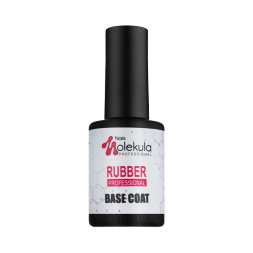 База каучуковая для гель-лака Nails Molekula Rubber Professional Base Coat. 12 мл