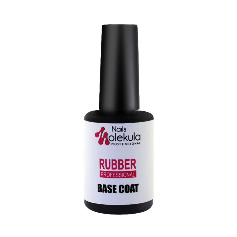 База каучуковая для гель-лака Nails Molekula Rubber Professional Base Coat. 12 мл