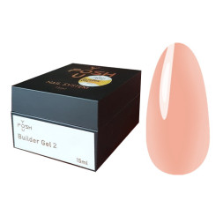 Гель для нарощування трифазний густий You POSH Gel 02 Sweet Peach солодкий персик 15 мл