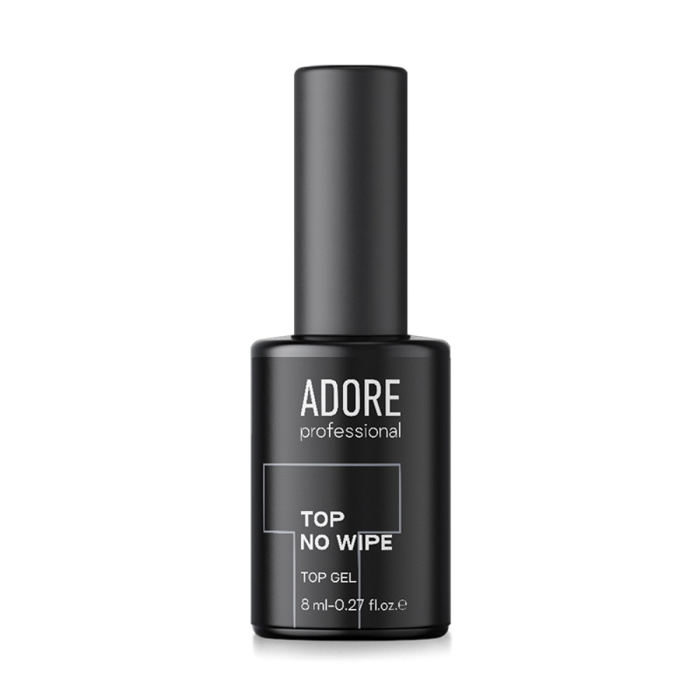 Топ для гель-лака без липкого слоя Adore Professional Top No Wipe. 8 мл