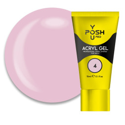 Акрил-гель You POSH Acryl Gel 04. світлий рожево-ліловий. 15 мл