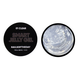 Гель-желе строительный Nails Of The Day Smart Jelly Gel 01 прозрачный 15 мл