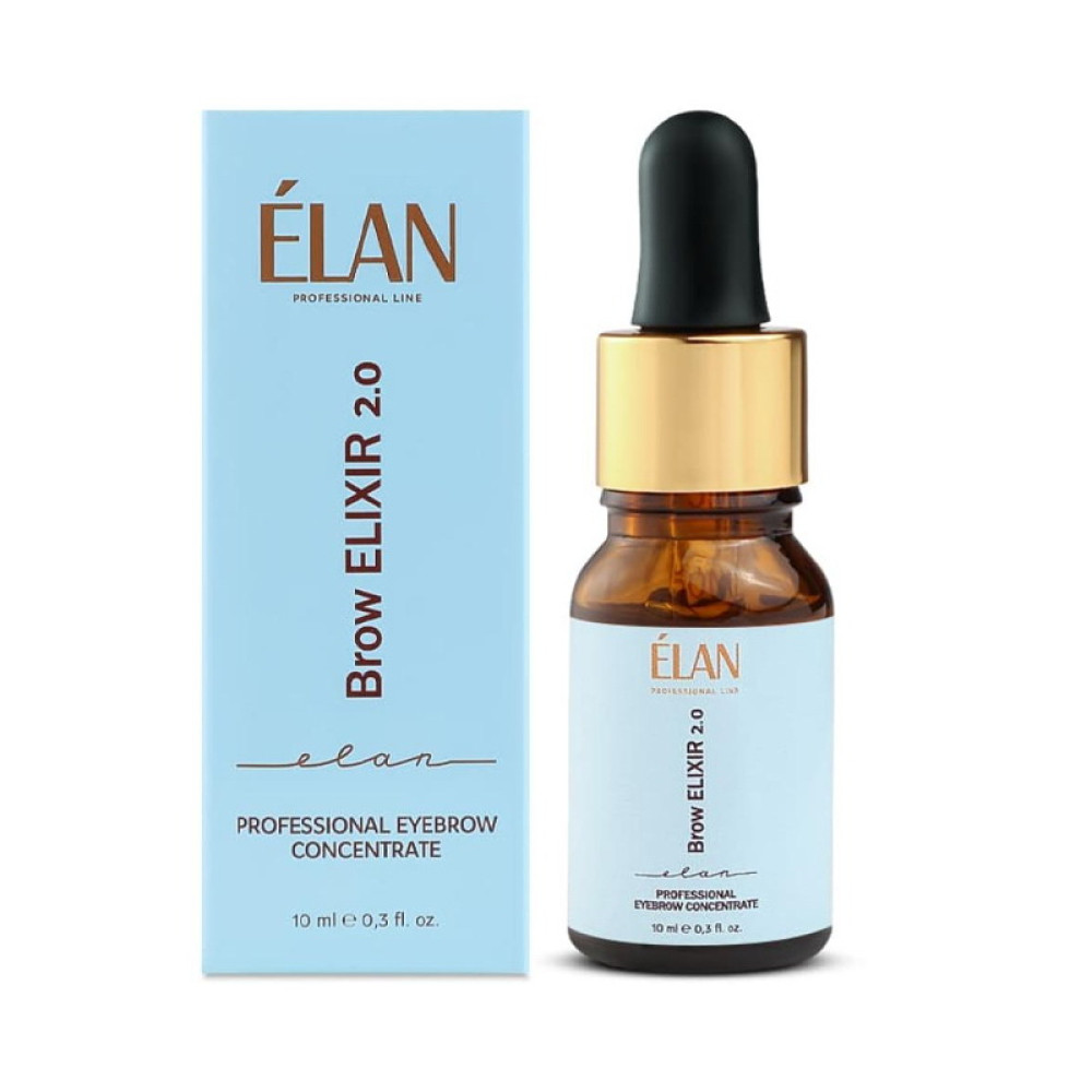 Концентрат професійний для догляду за бровами ELAN Brow Elixir 2.0 10 мл