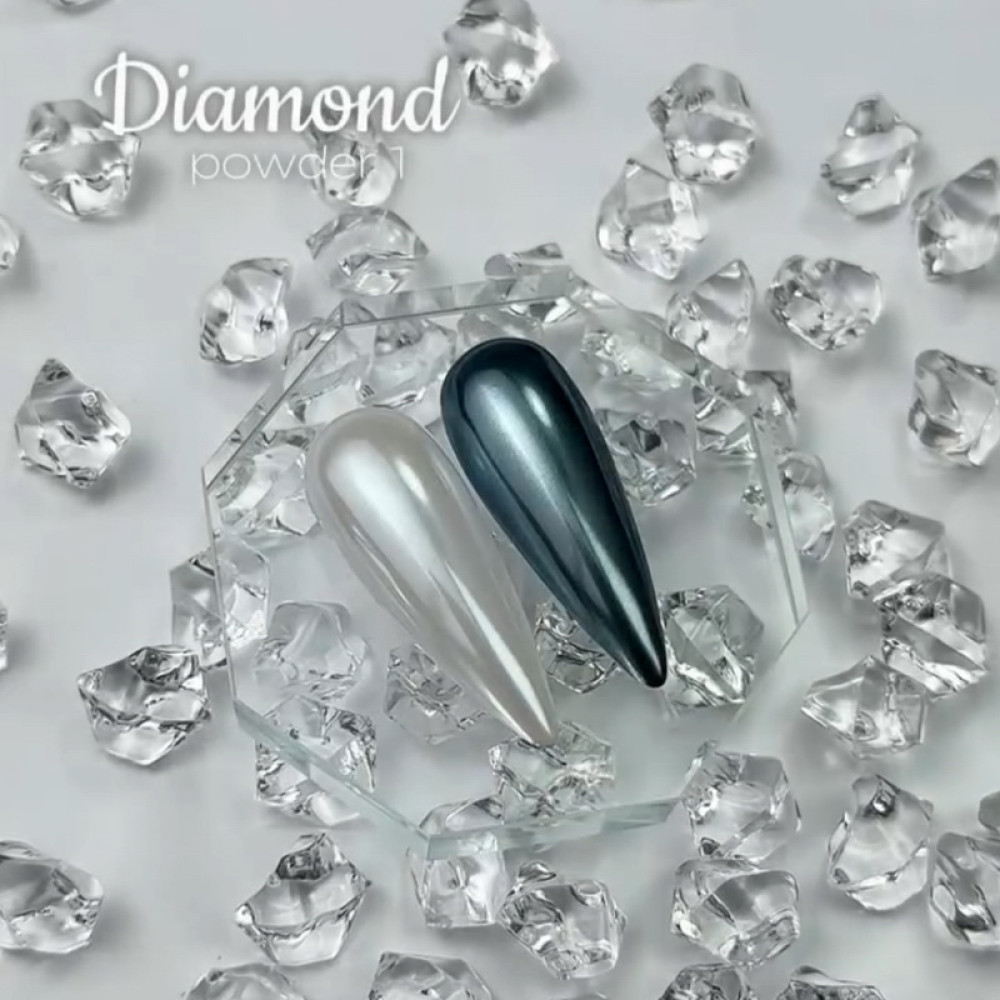 Зеркальная пудра Oxxi Professional Diamond Powder 01 1 г