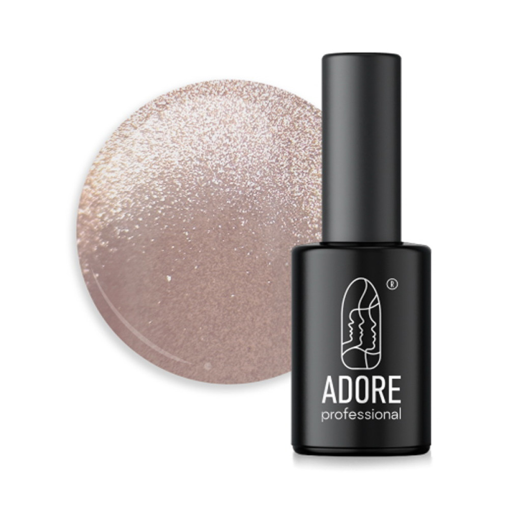 Гель-лак Adore Professional Cats Eye Nude E-05 коричнево-бежевий 8 мл