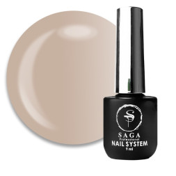 Топ для гель-лаку без липкого шару Saga Professional Top Color 05 нюдовий беж 9 мл