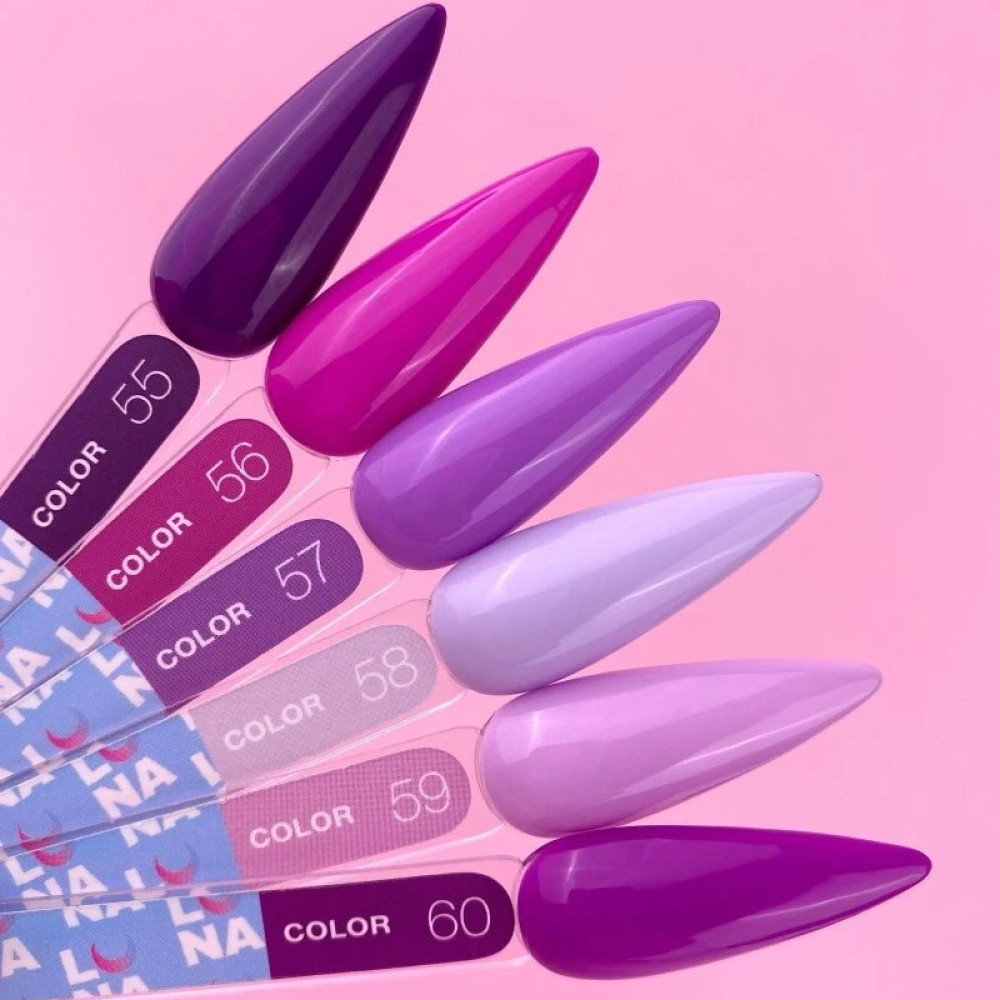 Гель-лак Luna Color Gel 056 насыщенный цветочно-розовый 13 мл