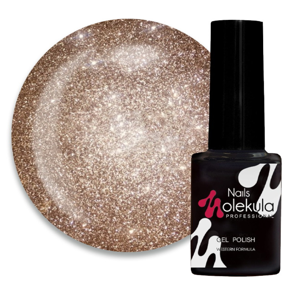 Гель-лак Nails Molekula Glint Touch GT04 світловідбиваючий 6 мл