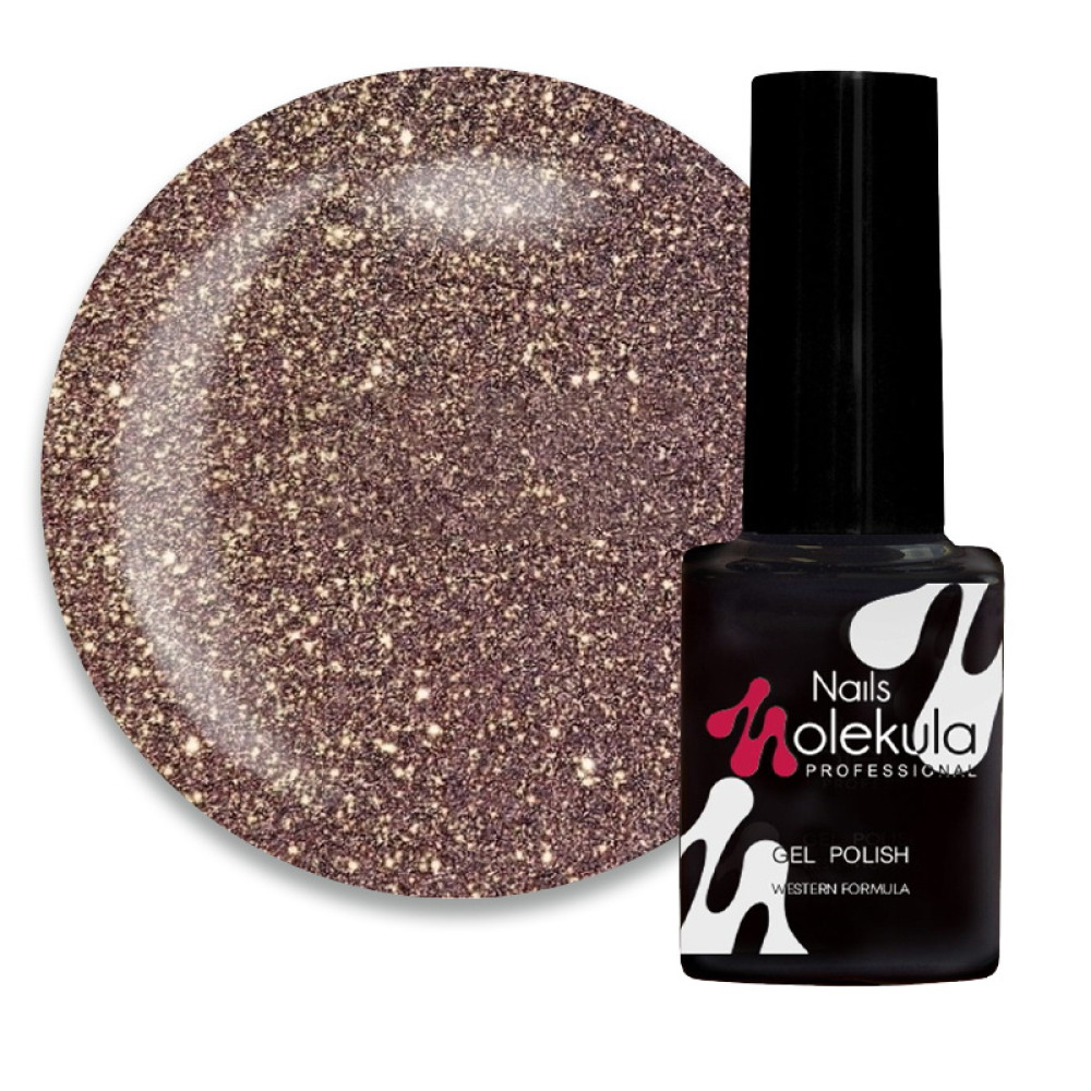 Гель-лак Nails Molekula Glint Touch GT05 світловідбиваючий 6 мл