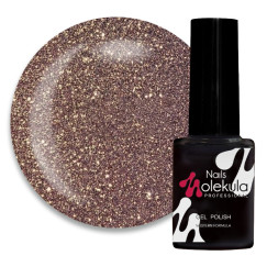 Гель-лак Nails Molekula Glint Touch GT05 светоотражающий пепел розы 6 мл