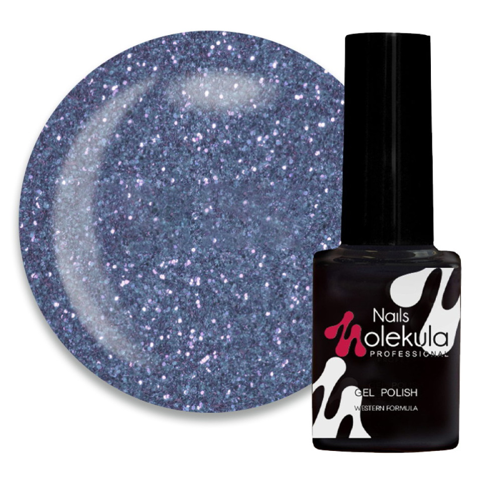 Гель-лак Nails Molekula Glint Touch GT08 світловідбиваючий 6 мл