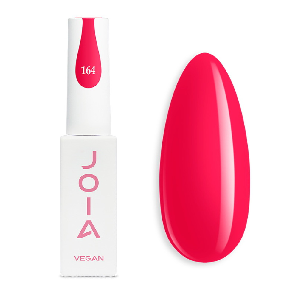 Гель-лак JOIA vegan I Am The Moment 164 красный с малиновым отливом 6 мл