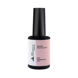 Топ для геля и гель-лака без липкого слоя Nails Molekula QF3 No Sticky Top Coat. 12 мл