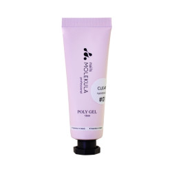 Полігель Nails Molekula Poly Gel 01 Clear. прозорий. 15 мл Полігель Nails Molekula Poly Gel 01 Clear. прозорий. 15 мл