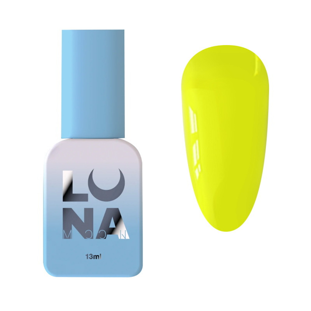 Гель-лак Luna Color Gel 145 неоново-жовтий 13 мл