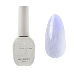 Гель-лак Saga Professional Cat Silk 01 перламутровый с фиолетовым отливом 10 мл