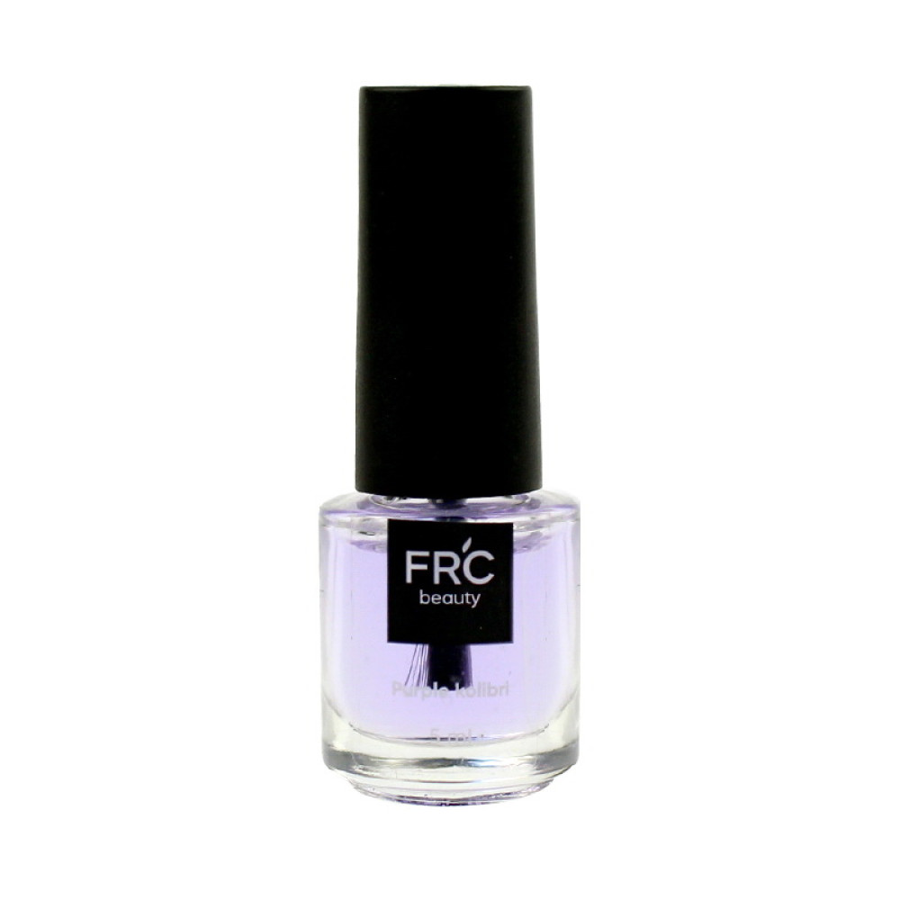 Олійка для кутикули FRC Beauty Cuticle Oil Purple Kolibri з пензликом колір фіолетовий 5 мл