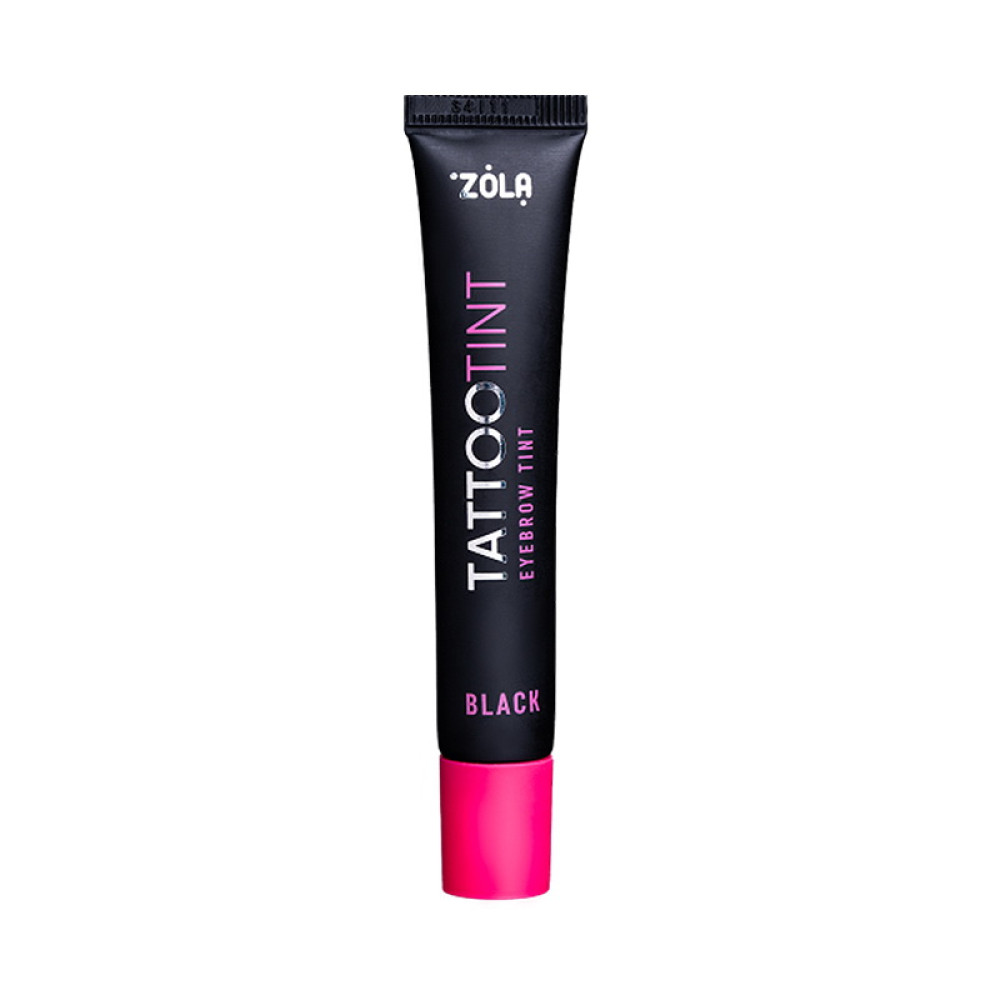 Краска для бровей и ресниц ZOLA Tattoo Tint Black цвет черный 15 мл