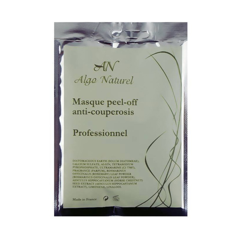 Маска Algo Naturel альгинатная антикуперозная. 25 г