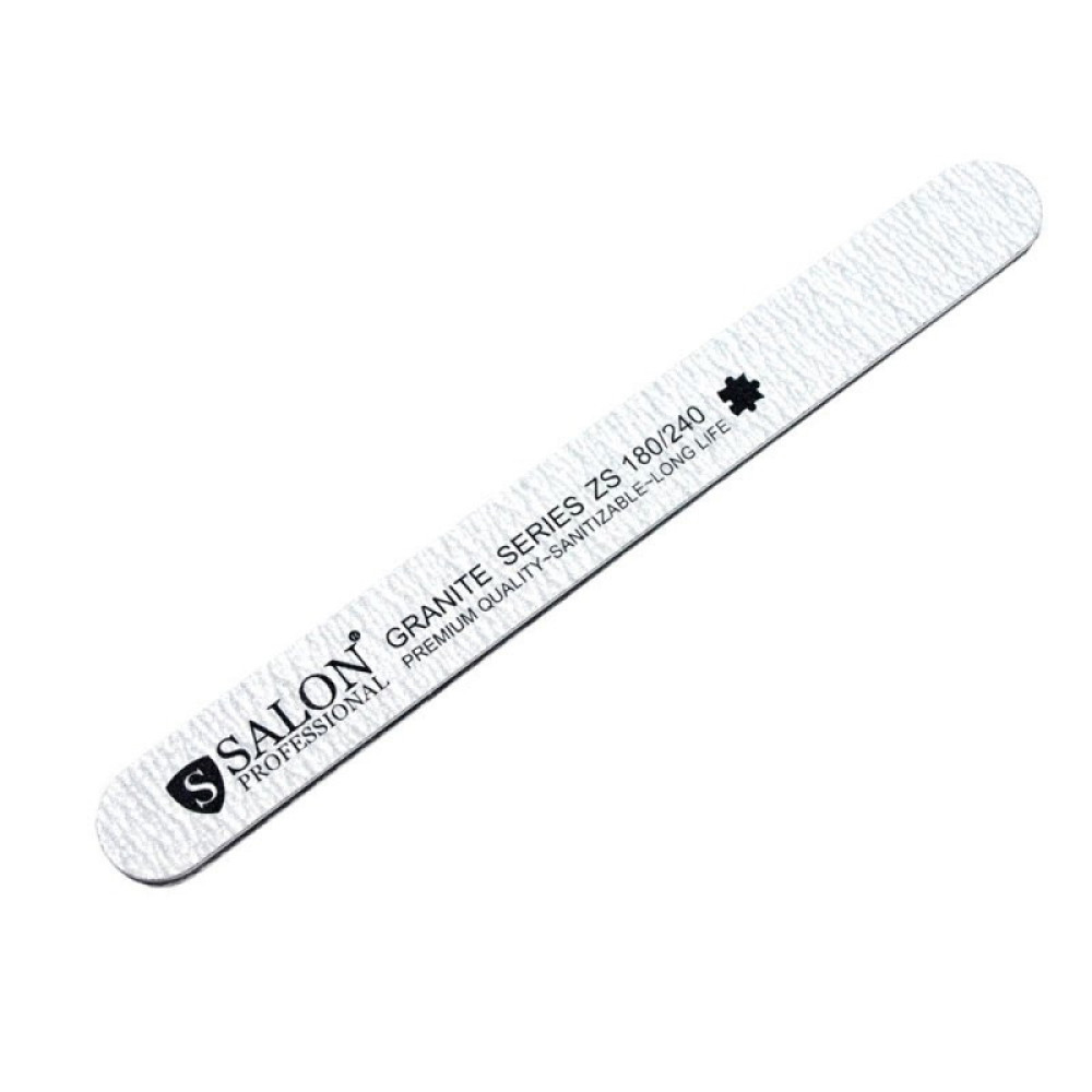 Пилка для ногтей Salon Professional 180/240 GRANITE. прямая. узкая