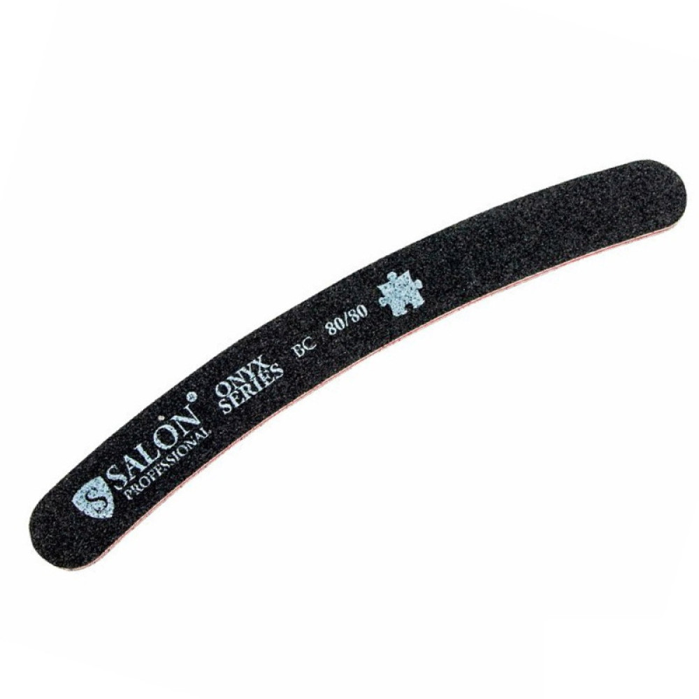 Пилка для нігтів Salon Professional 80/80 ONYX. бумеранг
