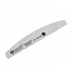 Пилка для ногтей Salon Professional 100/180 GRANITE. полукруг