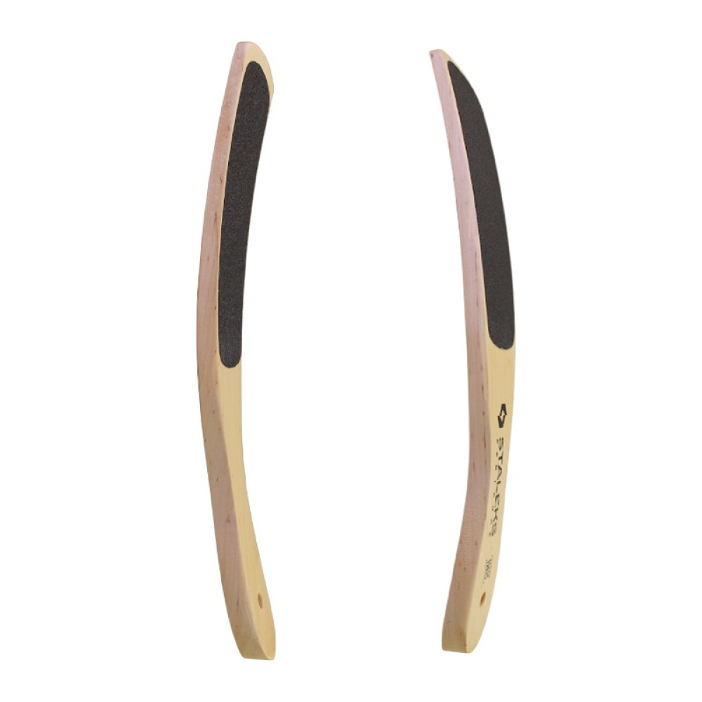 Педикюрная терка Staleks Beauty&Care 10 Type 2. 100/180 изогнутая. ольха