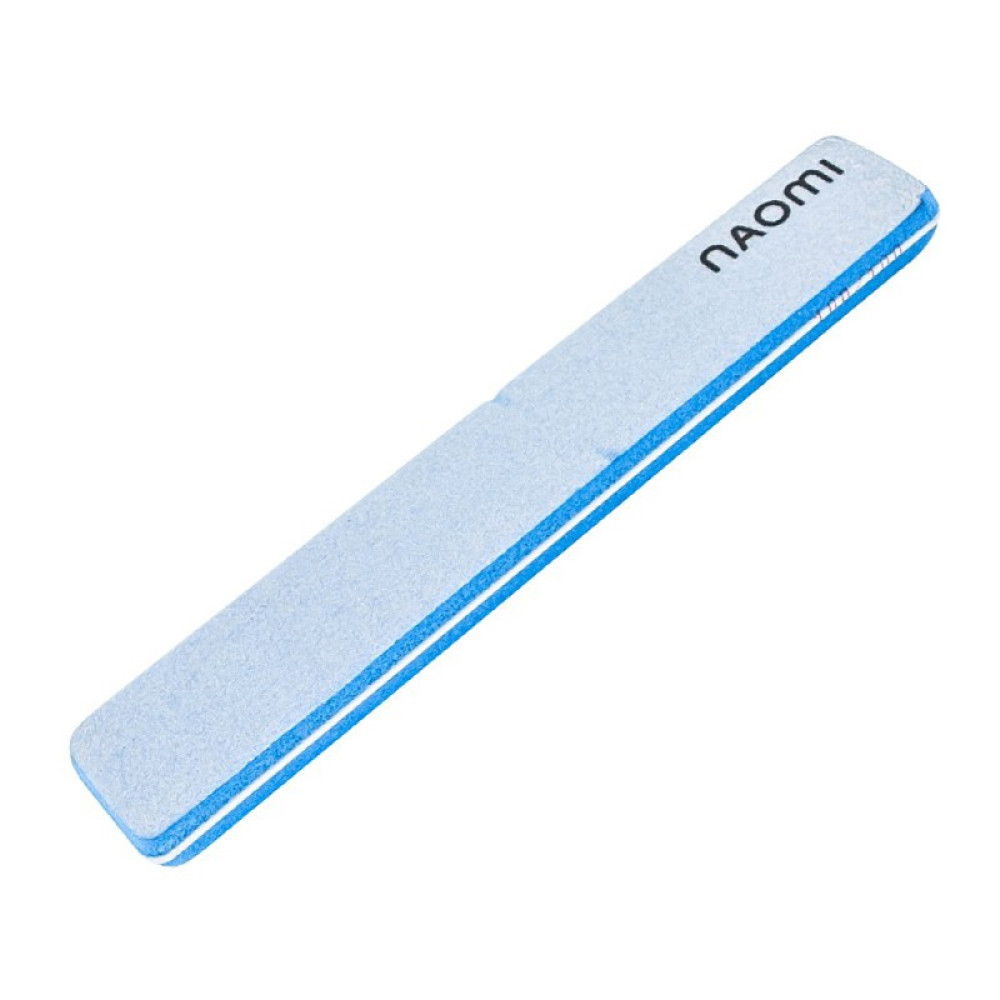 Шлифовщик для ногтей Naomi 100/100. голубой СO781A