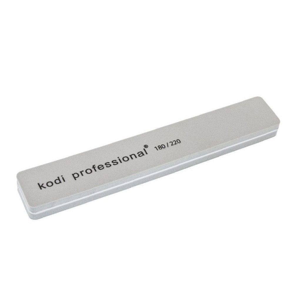 Профессиональный бафик для ногтей Kodi Professional 180/220 прямоугольный
