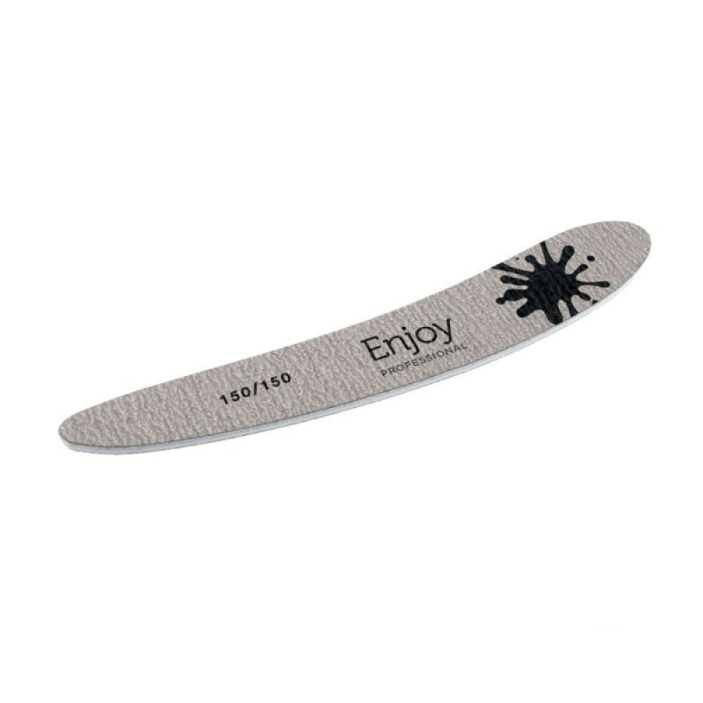 Пилка для ногтей Enjoy Professional 150/150 Banan. Банан