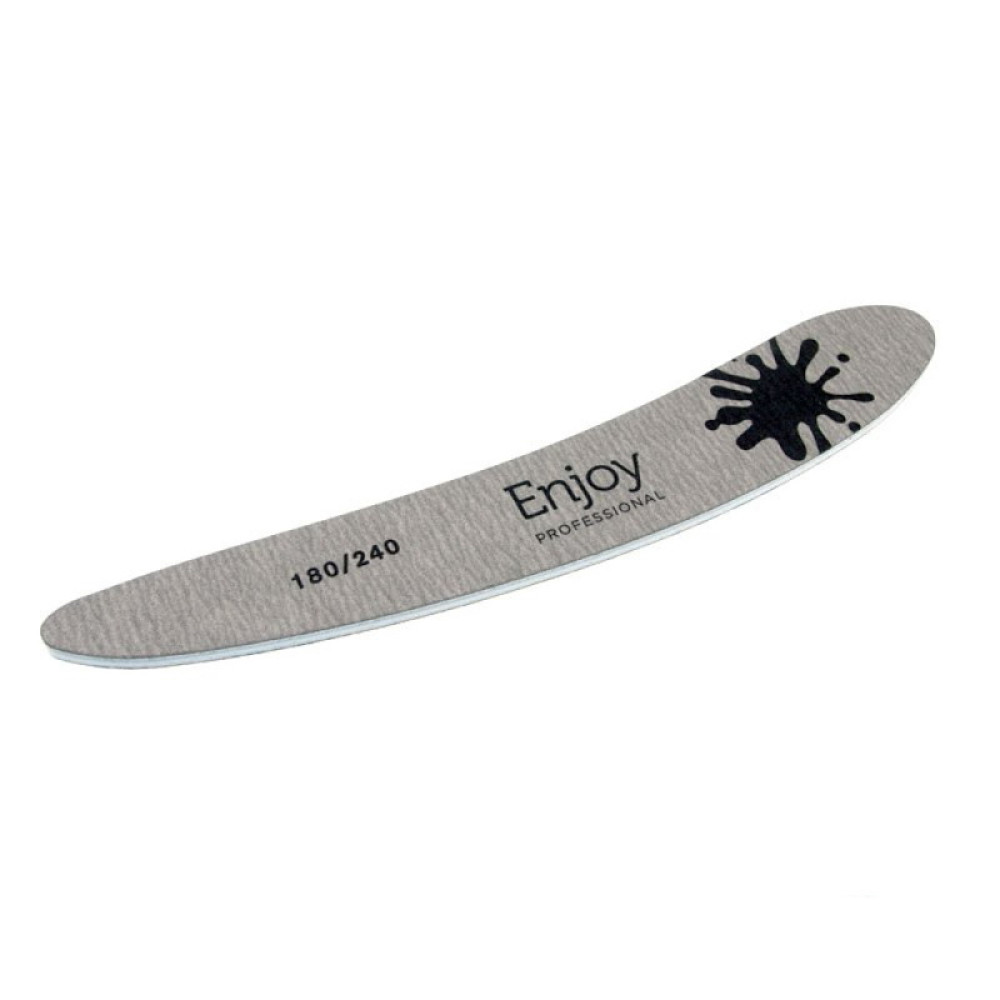 Пилка для ногтей Enjoy Professional 180/240 Banan. Банан