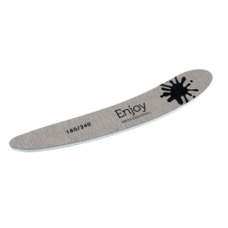 Пилка для ногтей Enjoy Professional 180/240 Banan. Банан