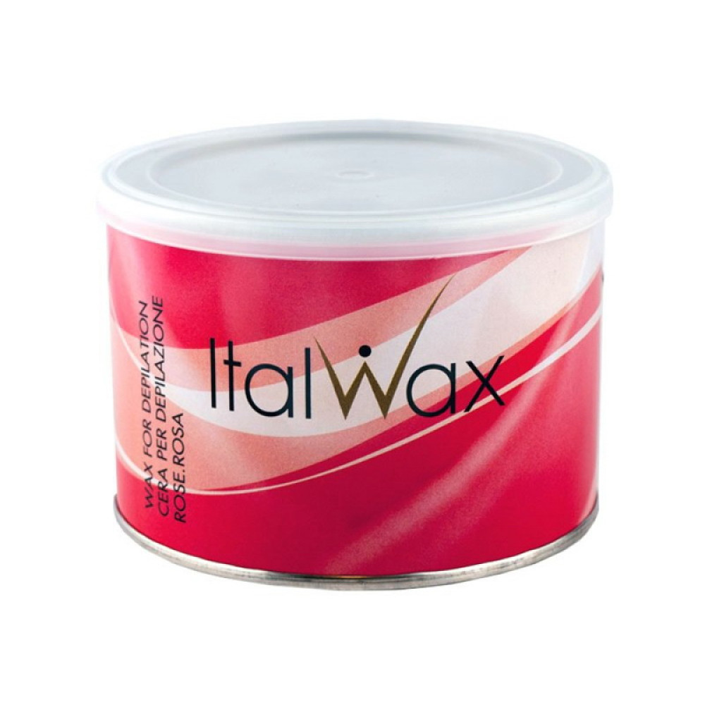 Воск для депиляции в банке ItalWax Роза. 400 мл