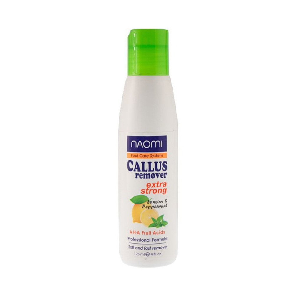 Кислотный пилинг для педикюра Naomi Callus Remover Extra Strong. 125 мл