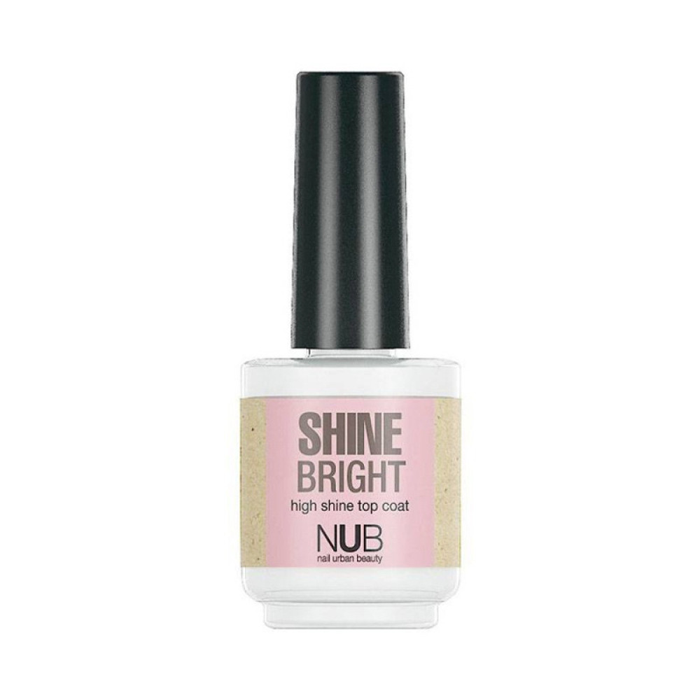 Топ для лаку NUB Shine Bright. 15 мл