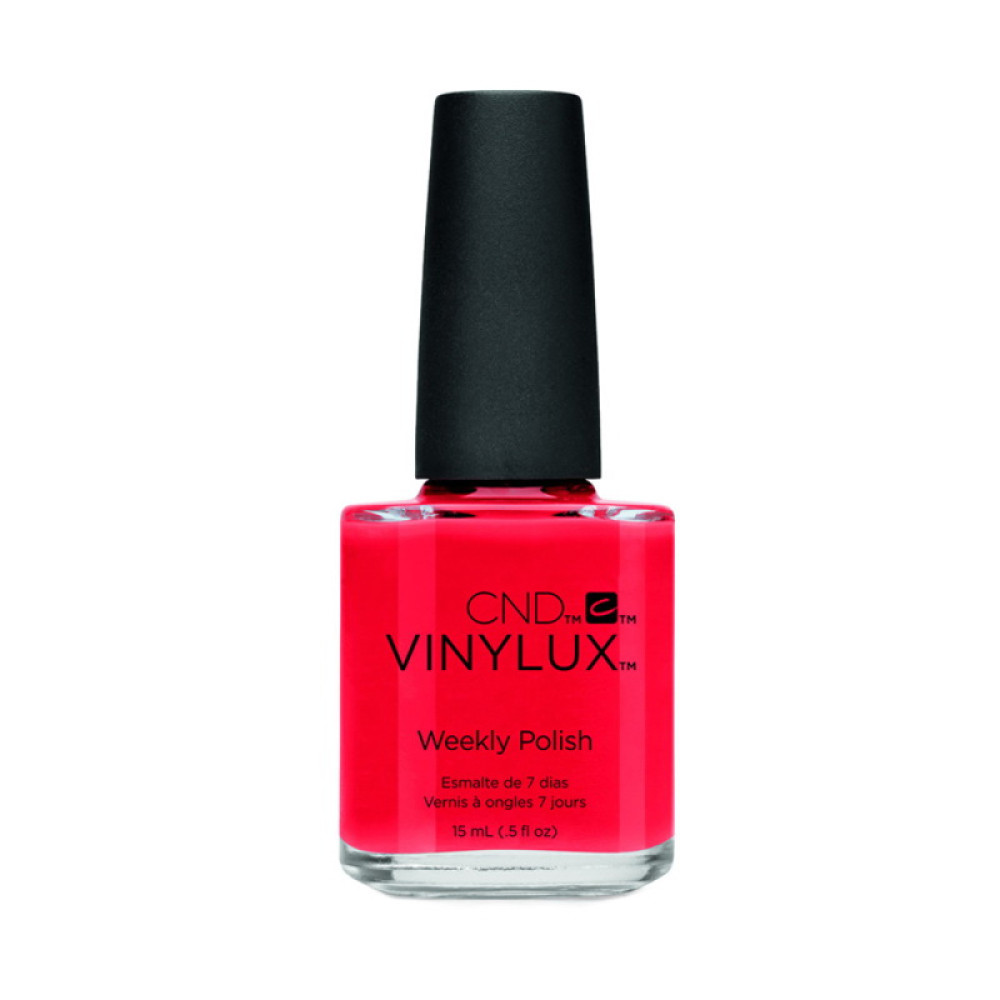 Лак CND Vinylux Rhythm & Heat 244 Mambo Beat оранжево-коралловый. 15 мл