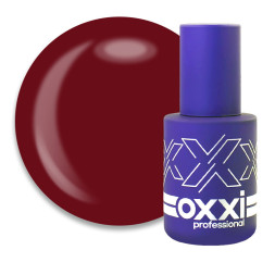Гель-лак Oxxi Professional 005 темний червоний. 10 мл