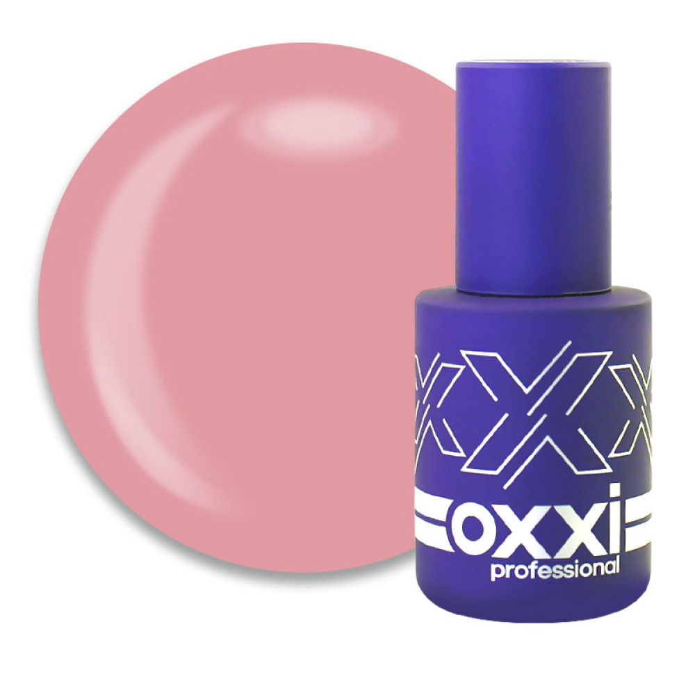Гель-лак Oxxi Professional 010 бледный розово-коралловый. 10 мл