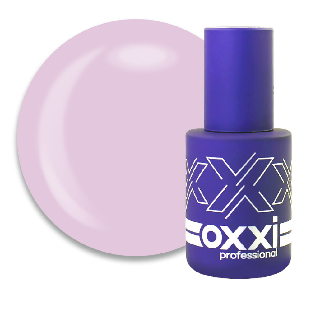 Гель-лак Oxxi Professional 028 светлый сиренево-розовый. 10 мл