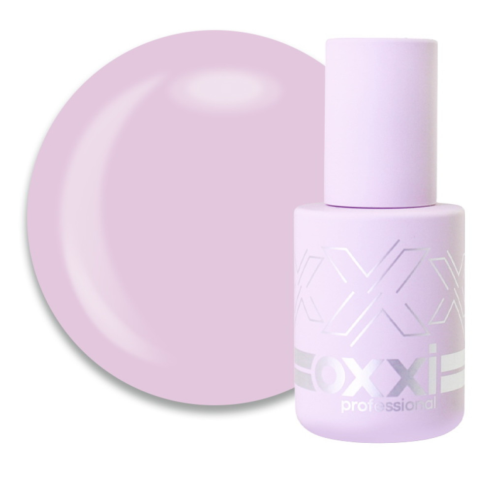 Гель-лак Oxxi Professional 028 светлый сиренево-розовый. 10 мл