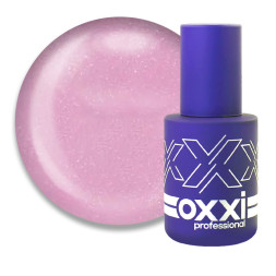 Гель-лак Oxxi Professional 157 яскравий ніжно-рожевий з мікроблиском. 10 мл