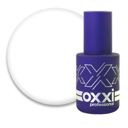 Гель-лак Oxxi Professional 055 білий. 10 мл