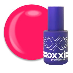 Гель-лак Oxxi Professional 222 яскравий малиново-рожевий. 10 мл