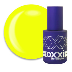 Гель-лак Oxxi Professional 241 яскравий лимонно-жовтий. неоновий. 10 мл