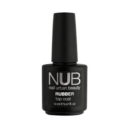 Топ каучуковый для гель-лака NUB Rubber Top. 14 мл