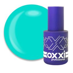 Гель-лак Oxxi Professional 105 світлий бірюзовий. 10 мл