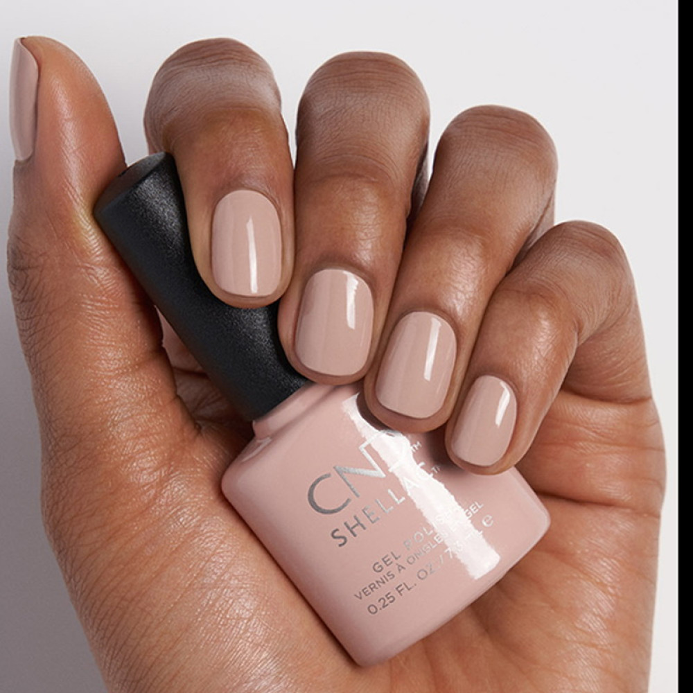 CND Shellac Nude Unmasked бежево-розовый крем. 7.3 мл